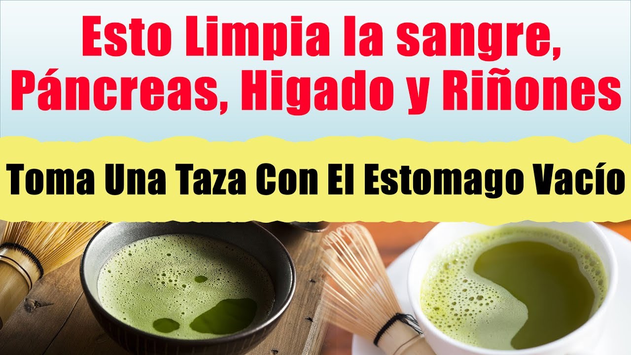 Limpia La Sangre, Hígado, Riñones y Páncreas Controla La Diabetes y El Colesterol Con Solo 3 Ingred