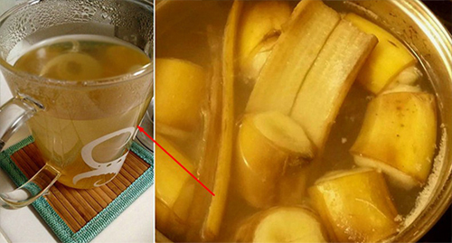 Te de platano con canela